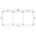 Overkapping overhead design douglas Ernest 900x350 cm