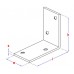 Hoek multigaatjes 40x60x60 mm verzinkt