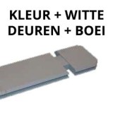 Combi Platinum Grey/Wit (levertijd ca. 4-5 weken) +€ 1.250,00