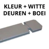 Combi Platinum Grey/Wit (levertijd ca. 4-5 weken) +€ 1.536,00