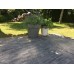 Trommel waalformaat Abbeystones 20x5x7 cm grijs zwart