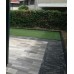 Trommel waalformaat Abbeystones 20x5x7 cm grijs zwart