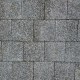 Granulo 20x20x8 cm grijs zwart