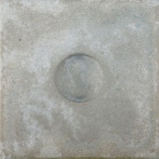 Knikkerpottegel 30x30x6 cm grijs