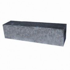 Palissade block 60x15x15 cm grijs zwart