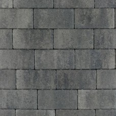 Patio betonklinker 21x10,5x8 cm nero/grey