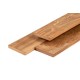 Hardhouten vlonderplank Garapa glad geschaafd 2,1x14,5x150 cm