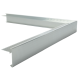 Aluminium buitenhoek standaard 45 x 45mm