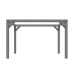 Pergola vuren hout pakket 300 x 400 cm zwart gedompeld
