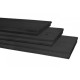 Vuren halfhouts rabat zwart gedompeld 1,8x19,5x500 cm