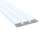 Vuren geschaafd triple profiel wit gespoten 2,2x14,5x500 cm
