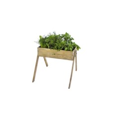 Minigarden junior grenen 45x53x60 cm groen geïmpregneerd