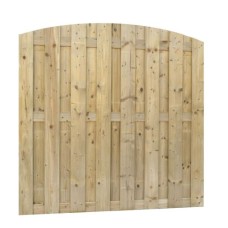 Tuinscherm geïmpregneerd vuren 18 planks 15 mm 180x180 cm toog