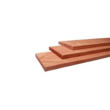 Schuttingplank douglas bezaagd groen geïmpregneerd 3,2x20 cm