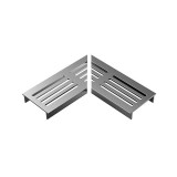 Ultra Drain Silverline Straight Rooster L-hoek +€ 11,95