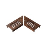 Ultra Drain Cortenline Wave Rooster L-hoek +€ 11,95