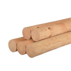 Vuren gefreesd Ø8x300 cm haaks