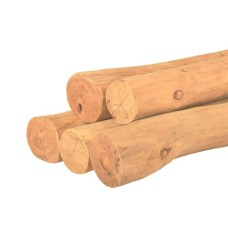 Ronde paal robinia spintvrij geschuurd Ø10-14 cm Ronde paal robinia spintvrij geschuurd Ø10-14 cm