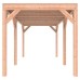 Douglas overkapping geschaafd 500x250 cm asymmetrisch