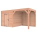 Douglas tuinhuis geschaafd 500x250 cm ZR Sym
