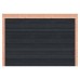 Douglas overkapping geschaafd 350x250 cm zwarte wanden