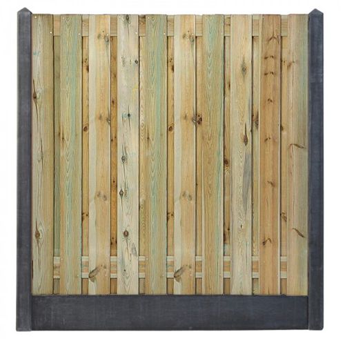 verkopen Verbinding verbroken Welsprekend Hout-betonschutting antraciet i.c.m. tuinscherm grenen 21-planks