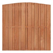 Tuinscherm aanbieding 14 mm hardhout toog 180x180 cm Tuinscherm aanbieding 14 mm hardhout toog 180x180 cm
