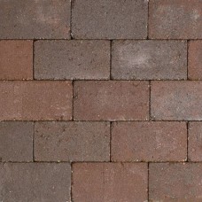 Antieke trommel betonstraatsteen 21x10,5x6 cm groninger bruin