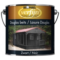 Verfijn douglasbeits Zwart 2,5 liter