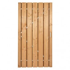 Tuindeur Coloured Wood bezaagd 190x100 cm