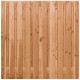 Tuinscherm Coloured Wood bezaagd 21-planks 180x180 cm