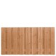 Tuinscherm Coloured Wood bezaagd 19-planks 90x180 cm