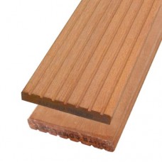 Vlonderplank hardhout bankirai 2,1x14,5x335cm groef/glad