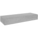 Traptrede de luxe 120x40x15 cm grijs
