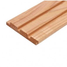 Overkappingswand douglas design rabat verticaal 400 cm