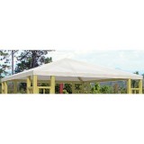 Extra los wit zeildoek t.b.v. houten paviljoen +€ 145,95