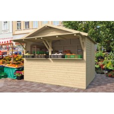 Blokhut Kiosk Noël 300 x 240 cm Blokhut Kiosk Noël 300 x 240 cm