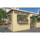 Blokhut Kiosk Claus 277 x 244 cm