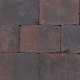 Abbeystones 20x30x6 cm gesmoord bruin