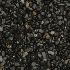 Beach pebbles black 8-16 mm 25 kg