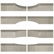 Linia excellence wave 15x15x60cm graniet grijs Linia excellence wave 15x15x60cm graniet grijs