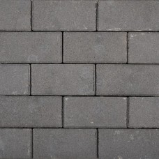 Keiformaat strak 10x20x6 cm zwart Keiformaat strak 10x20x6 cm zwart