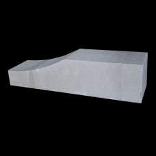 Palissade block wave 60x15x15 cm grijs Palissade block wave 60x15x15 cm grijs