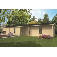 Blokhut Slane 1400x490 cm Blokhut Slane 1400x490 cm