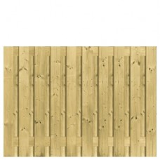 Tuinscherm geïmpregneerd grenen 130x180 cm 21-planks 103435