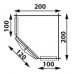 Blokhut 2055 Interflex 200 x 200 cm