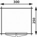 Blokhut 3025L Interflex 300x250 cm