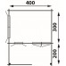 Blokhut 4x3+2 Complete Interflex 400x300+200 cm