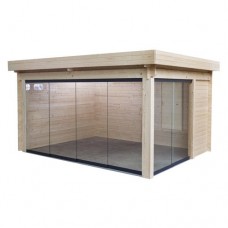 Buitenverblijf overkapping G4434MG Interflex 448x340 cm Buitenverblijf overkapping G4434MG Interflex 448x340 cm