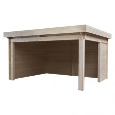 Buitenverblijf overkapping G4434ZG Interflex 448x340 cm Buitenverblijf overkapping G4434ZG Interflex 448x340 cm